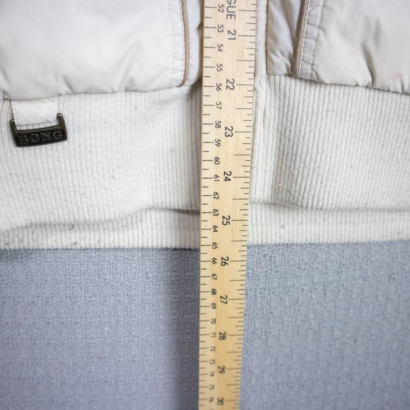 Billabong Y2K Vintage Puffer Sherpa Zip up Hoodie Vest - Picture 9 of 11